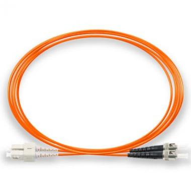 ST-SC MM DX Fiber Optic Patch Cord
