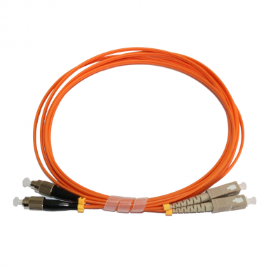 FC-SC MM DX Fiber Optic Patch Cord